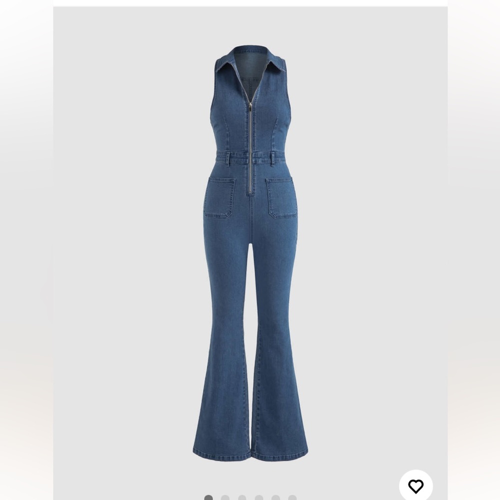 Denim jumpsuit